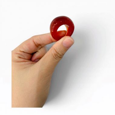 TRANG SỨC NGỌC NGÀ CHO MÙA CUỐI NĂM - NHẪN CỔ NGỖNG ĐÁ MÃ NÃO 