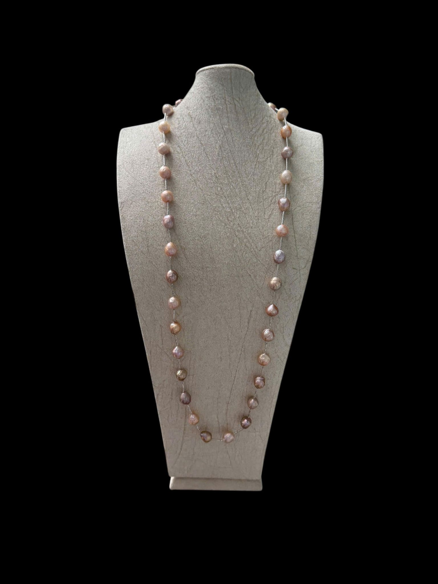 Ngọc trai Ripple Pearl cam mix tím