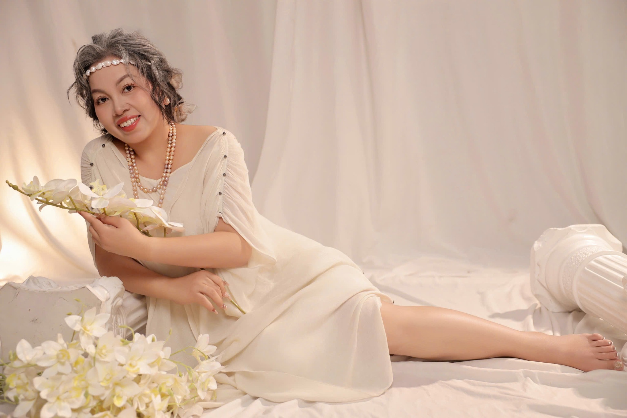 Ngọc trai dành tặng quý bà bước qua 40