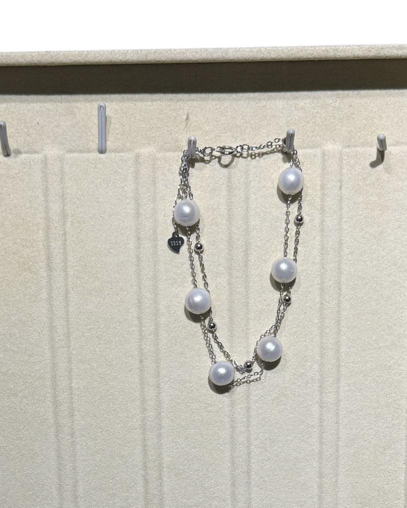 Sale bộ trang sức ngọc trai phối bạc ngày 13/10