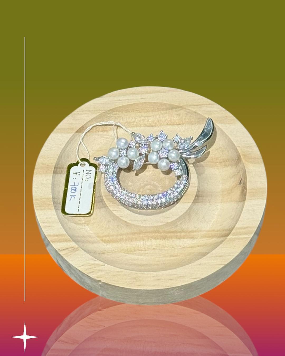 Trâm cài áo ngọc trai - phụ kiện cho nàng quý phái