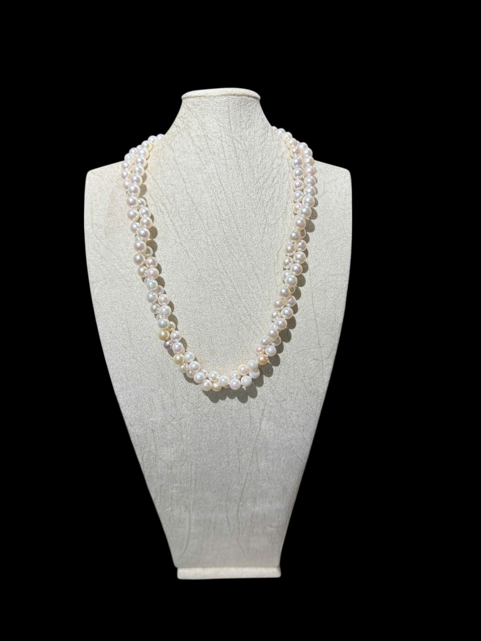 Chuỗi ngọc trai Akoya Nhật Bản - Bản màu sắc thiên nhiên tuyệt đẹp 